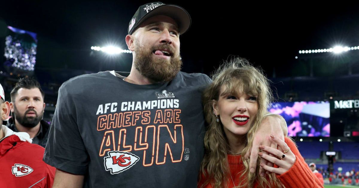 Travis Kelce was prohibited from seeing girlfriend Taylor Swift the evening before the Super Bowl (Patrick Smith/Getty Images)