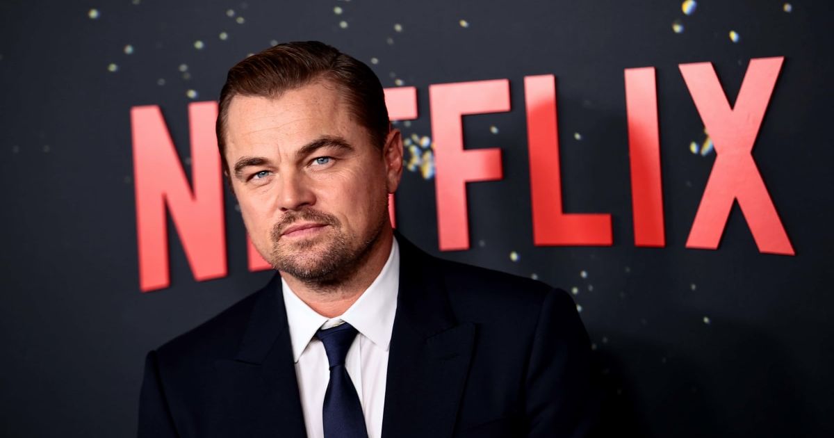 Leonardo DiCaprio's new movie has provoked fury after homeless people and tents were cleared off a city square after less than a day's notice (Getty Images)