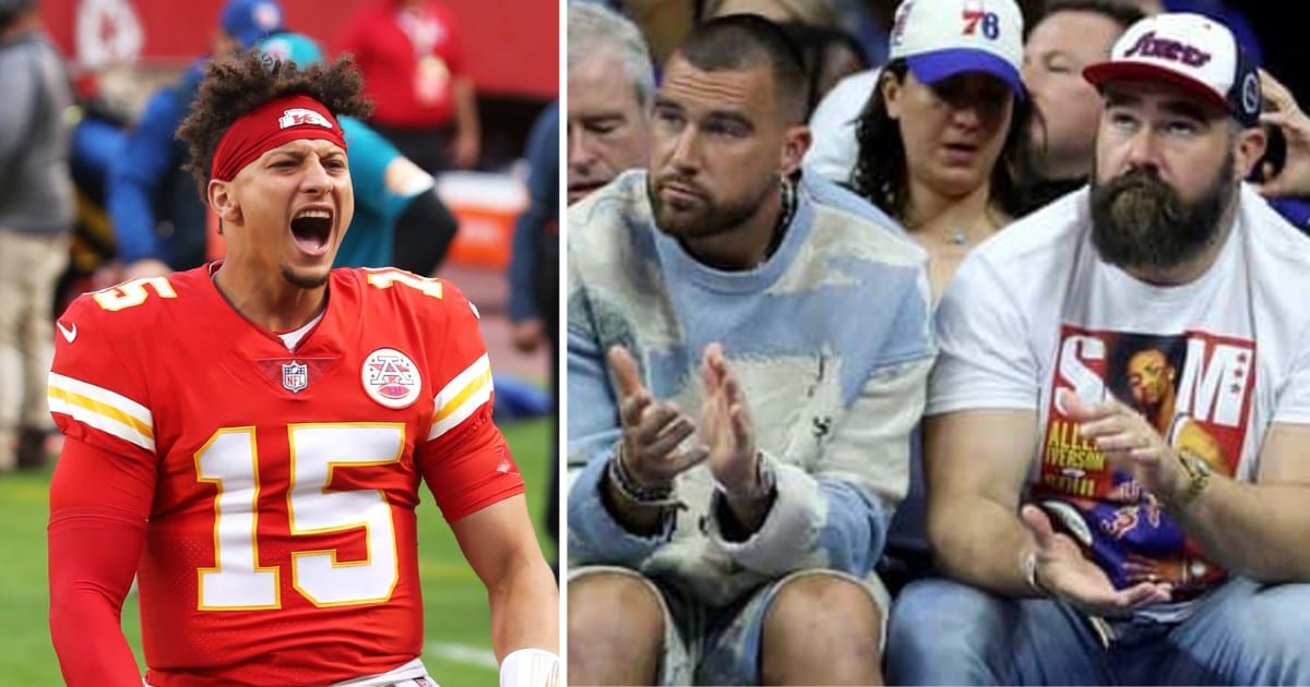 Patrick Mahomes says Jason and Travis Kelce are the life of party after celebrating Super Bowl (Getty Images)