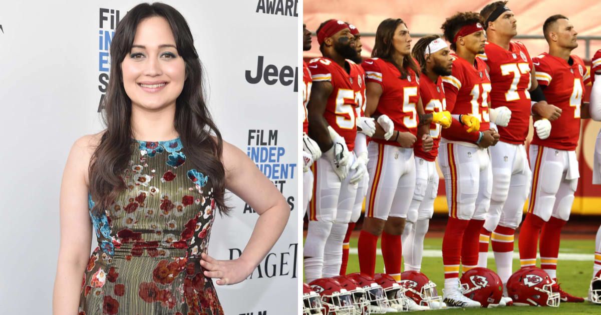 Lily Gladstone took a subtle jab at Kansas City Chiefs (Getty Images)