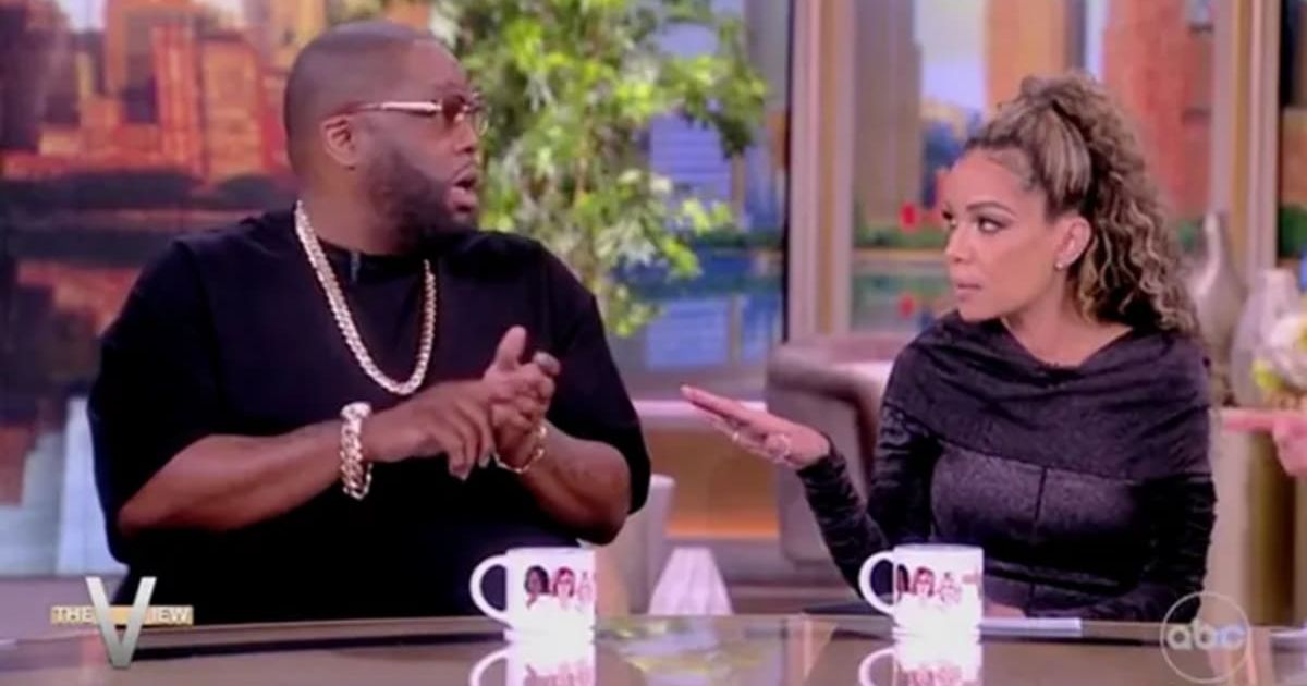 'Don't lie on me': Killer Mike clashes with 'The View' co-host Sunny Hostin regarding his political allegiances