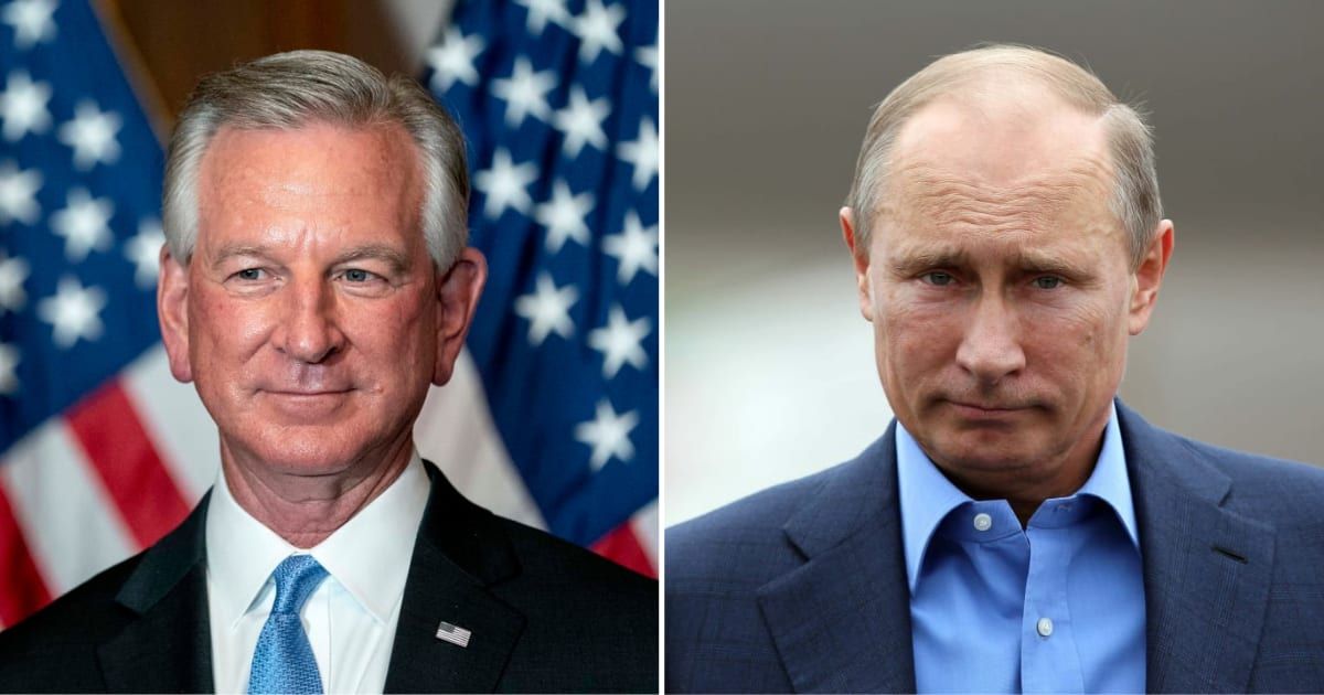 Tommy Tuberville reiterated his demand for talks to put a halt to Russia's invasion of Ukraine (Getty Images)