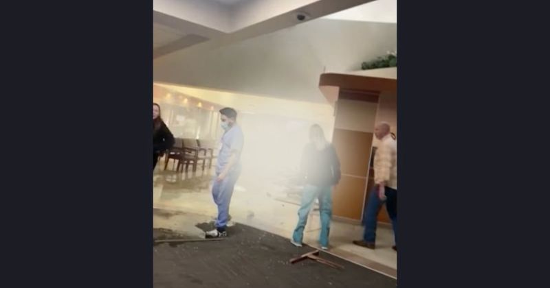 ‘This is messed up!’ Internet shocked as driver dies after crashing car into Texas hospital ER room leaving 5 people injured