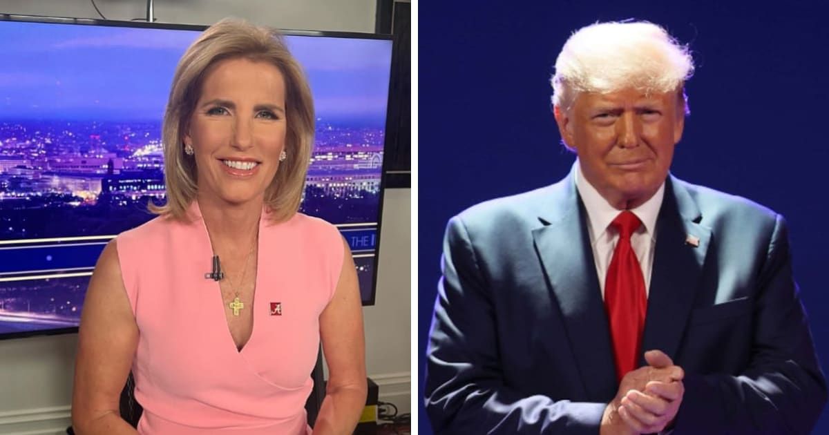 Laura Ingraham recently announced that she will be hosting a Town Hall with former president Donald Trump (Getty Images)