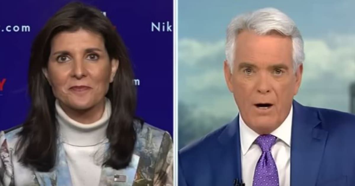 John Roberts confronted GOP presidential candidate Nikki Haley about her trailing poll numbers in South Carolina (Fox News)