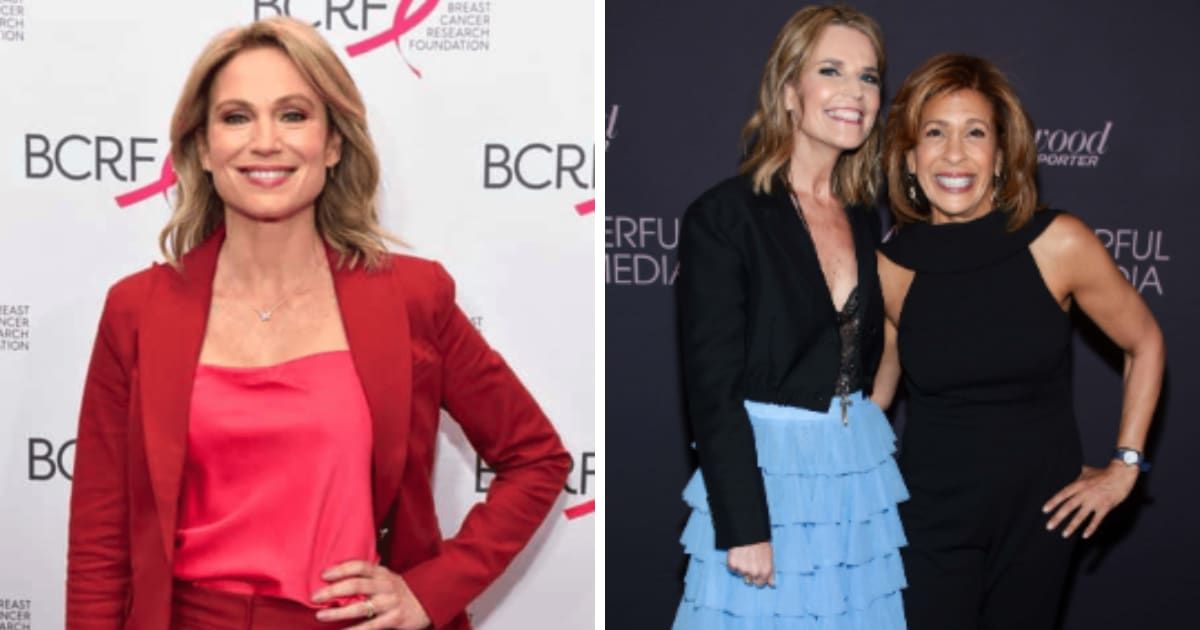 Savannah Guthrie and Hoda Kotb are Amy Robach's top choices to sit down with for an interview (Getty Images)