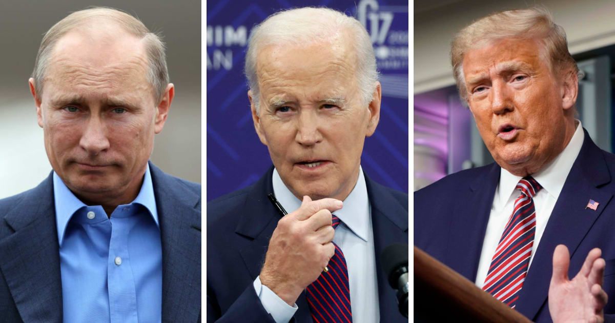 Vladimir Putin favors Joe Biden over Donald Trump for second term, citing experience and predictability (Getty Images)