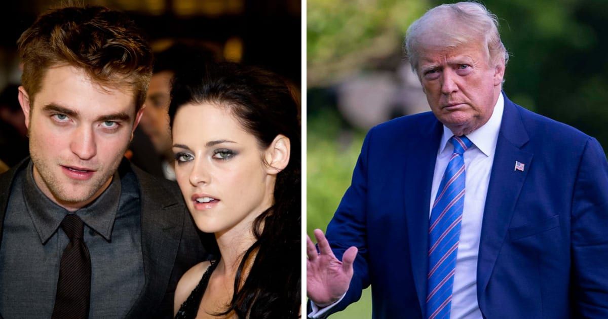 Kristen Stewart shot back at Trump over his old tweets telling Robert Pattinson to dump her (Getty Images)