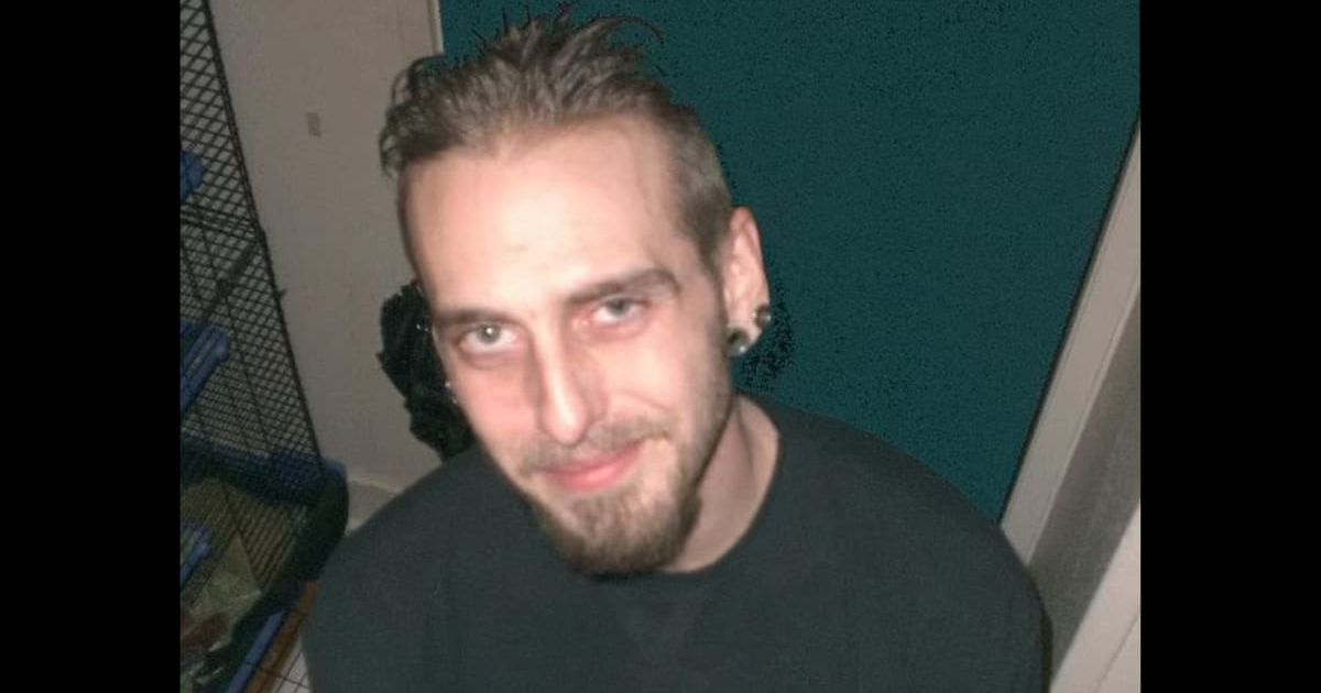 Bernard Geisel, 42, was allegedly trespassing in a vacant building in Connellsville on December 29 (Facebook)
