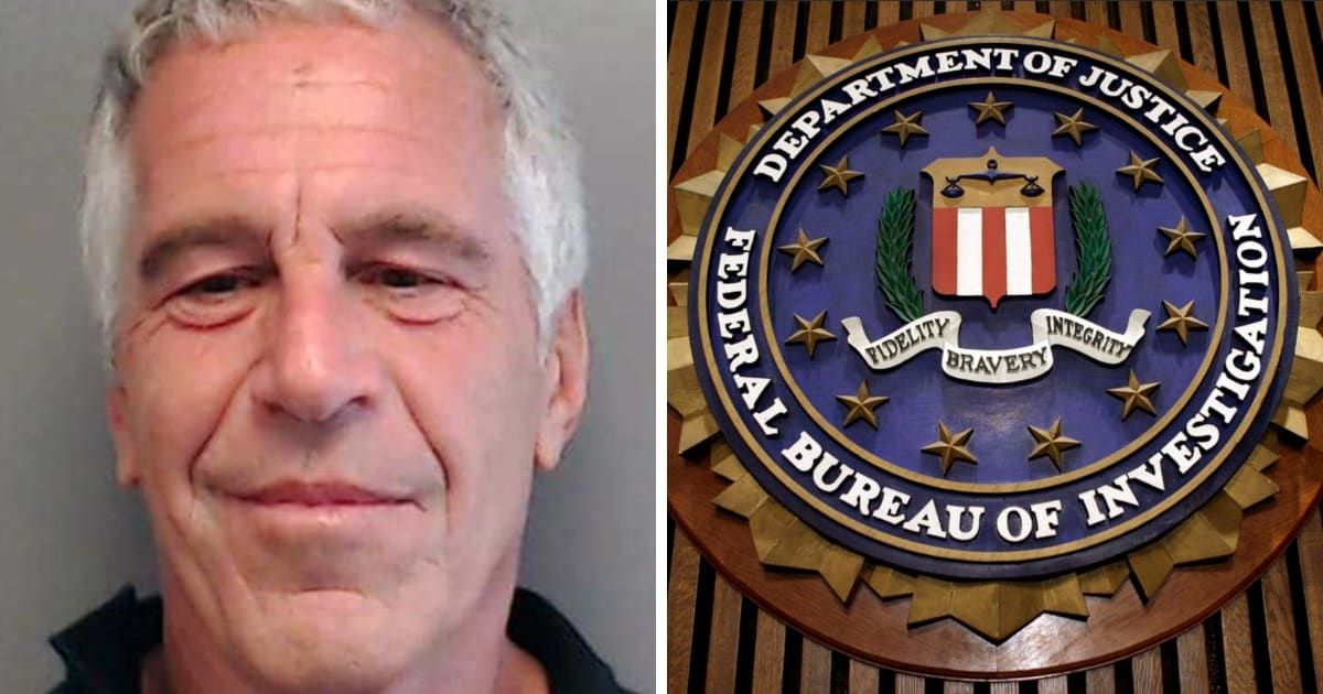 Twelve Jane Doe victims accused the FBI of turning a blind eye to Jeffrey Epstein's exploitative crimes for over 20 years (Florida Department of Law Enforcement, Getty Images)