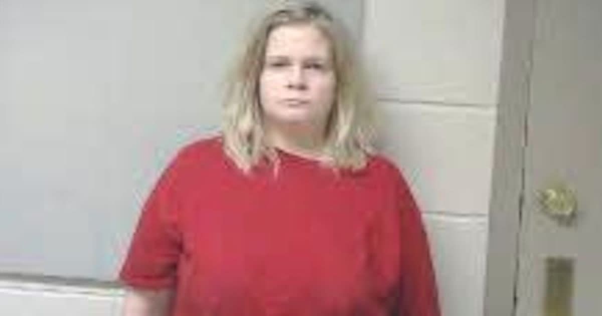Sarai James was arrested after she ran her car over her 7-year-old son (Marshall County Jail)
