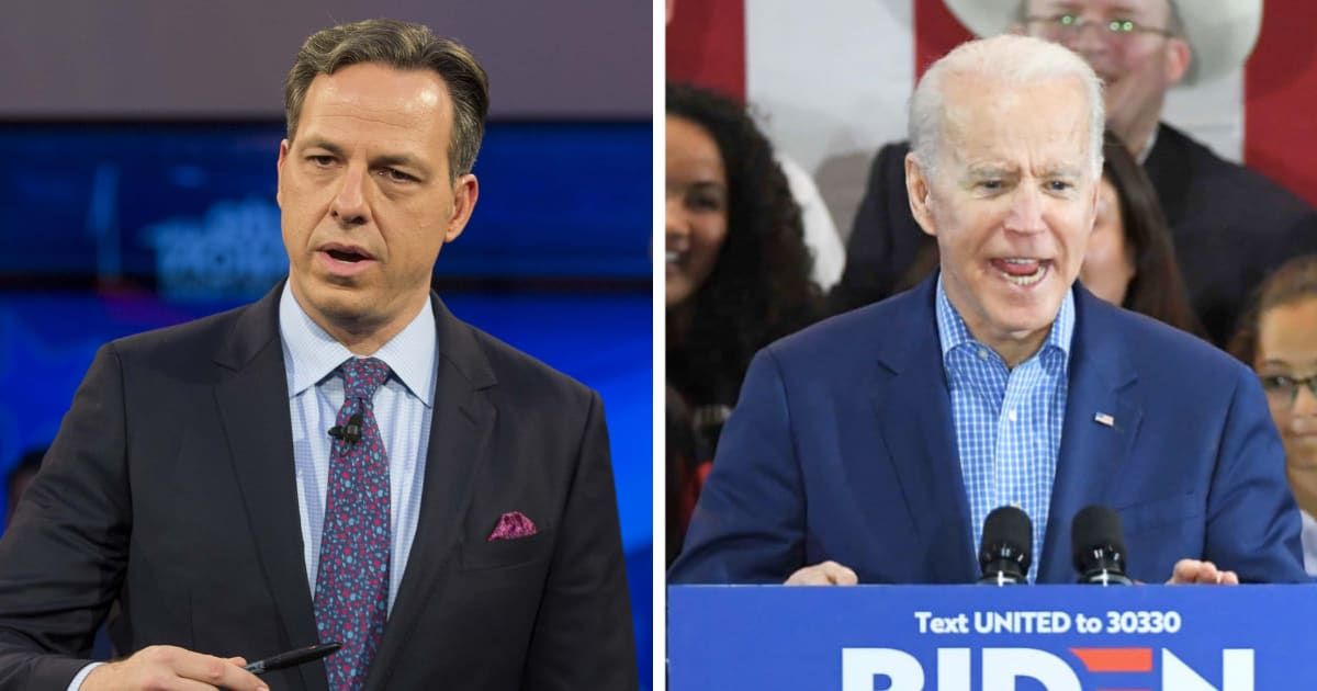 CNN anchor Jake Tapper slams FBI informant charged with making false claims about President Joe Biden's involvement in shady business dealings (Getty Images)