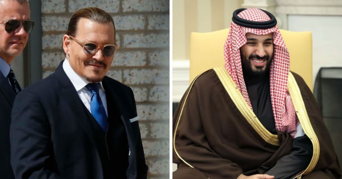 Johnny Depp has allegedly formed a  friendship with Mohammed bin Salman (Getty Images)