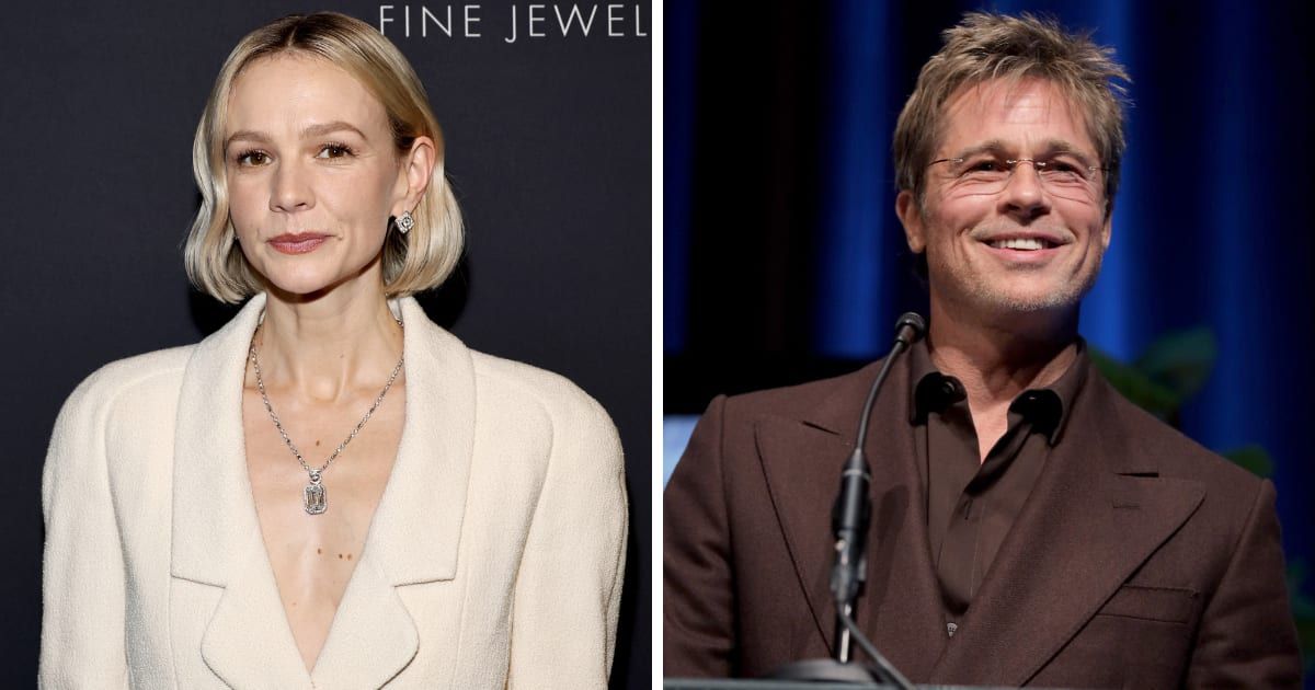 Carey Mulligan met Brad Pitt at the Santa Barbara Film Festival (Jamie McCarthy/WireImage and Rebecca Sapp/Getty Images for SBIFF)
