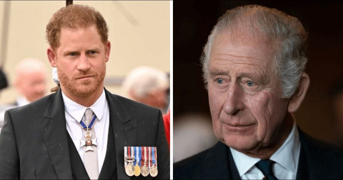 Prince Harry spoke about his trip to England to visit his father King Charles III (Getty Images)