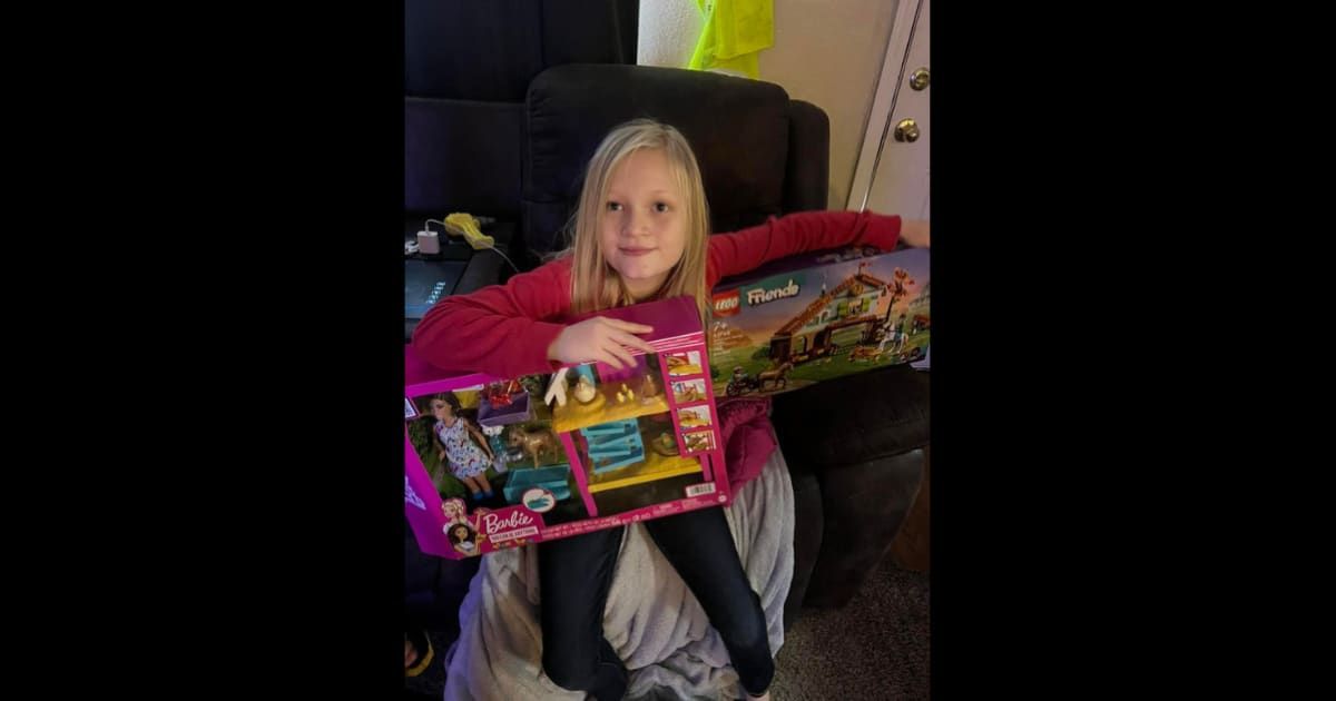 The sheriff’s office describes Audrii as 'a white female with blonde hair and blue eyes' (Facebook/Polk County Sheriff's Office TX, Sheriff Byron Lyons)