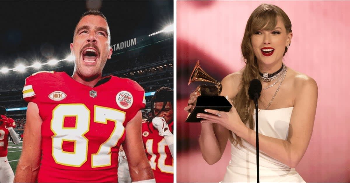 Travis Kelce surprises Taylor Swift with costly Valentines Day gifts (Instagram/@killatrav, @recordingacademy)