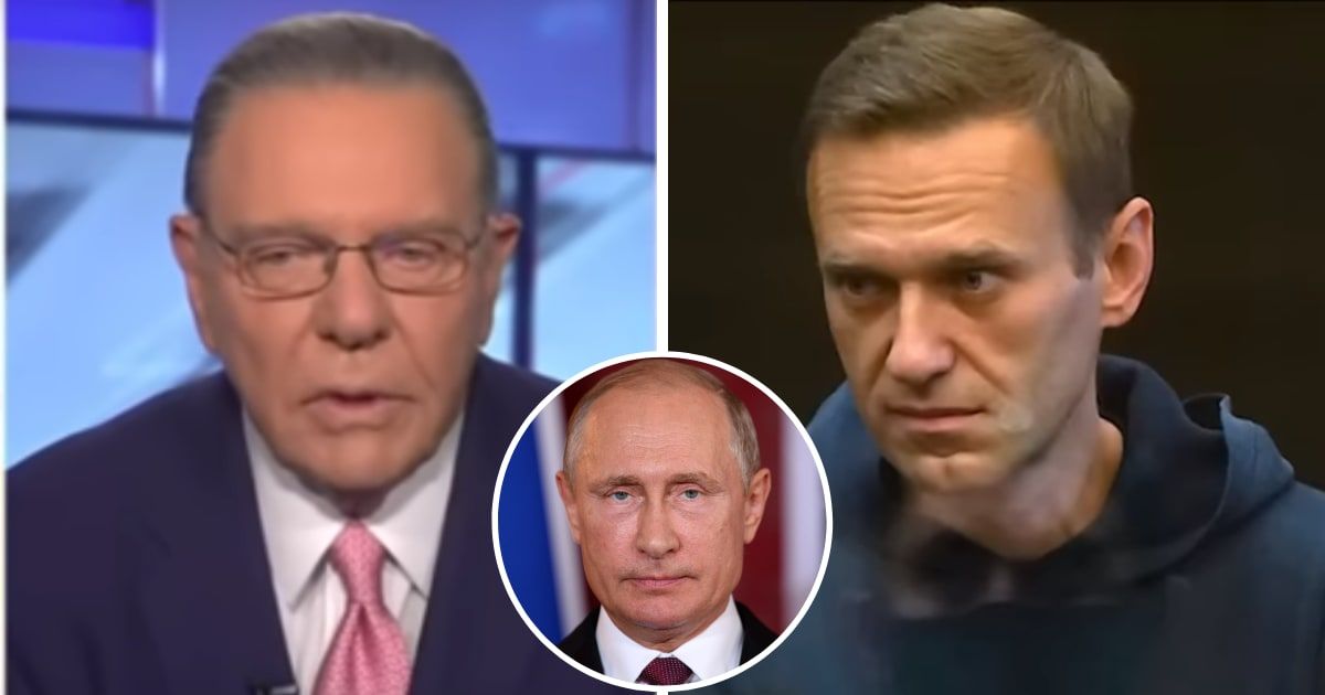 General Jack Keane discussed the death of Alexei Navalny and urged the US to stop Vladimir Putin from taking over Ukraine (Screengrab/Fox News)
