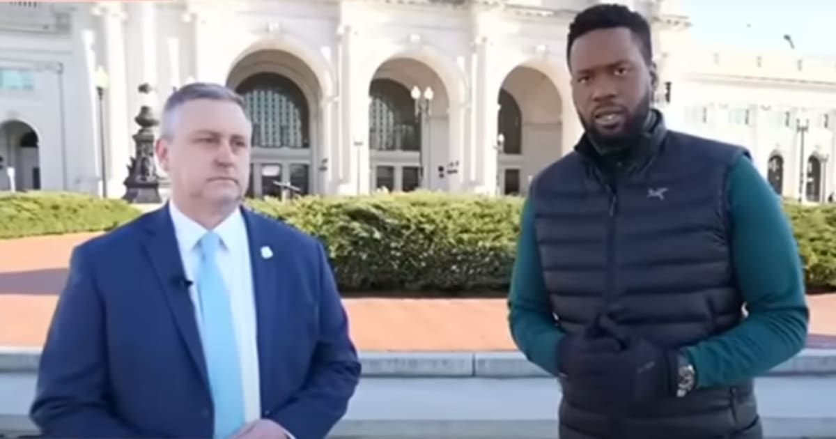 Gregg Pemberton with co-host Lawrence Jones on the February 15, 2024 episode of 'Fox & Friends' (Screengrab/Fox News)