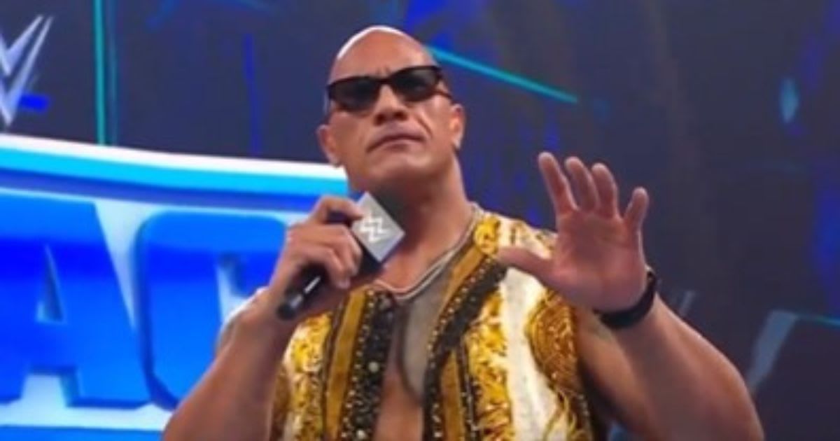 'The Rock' changed his famous catchphrase to mark his entry into 'The Bloodline' (X/@WWE)