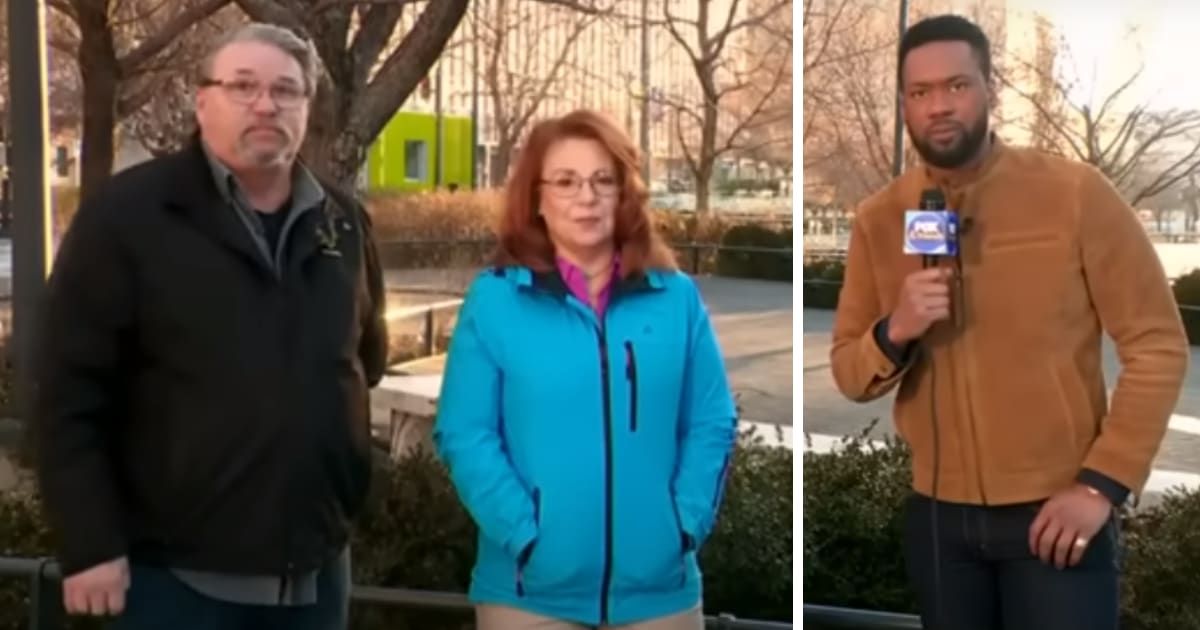 Roger Murphy and Ann Dorn with Lawrence Joness on the February 14, 2024 episode of 'Fox & Friends' (Screengrab/Fox News)