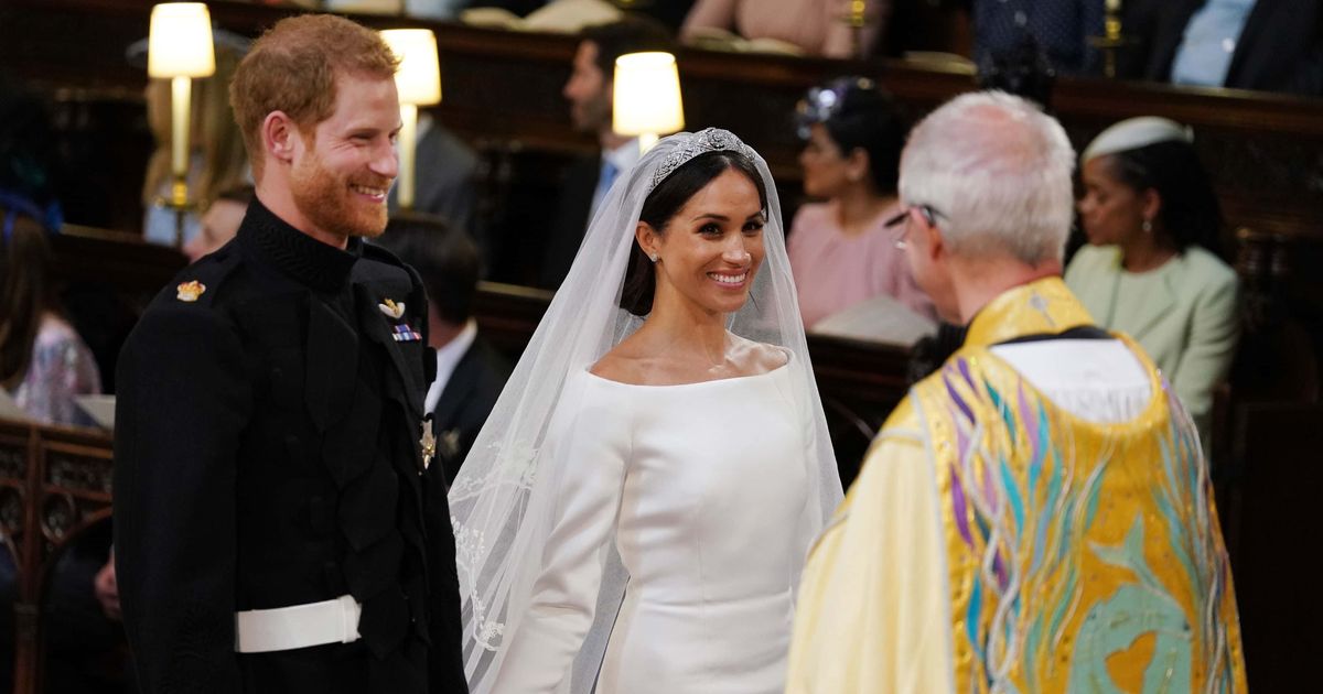 One of Meghan Markle's co-stars was bother by a foul smell during her wedding to Prince Harry (Getty Images)