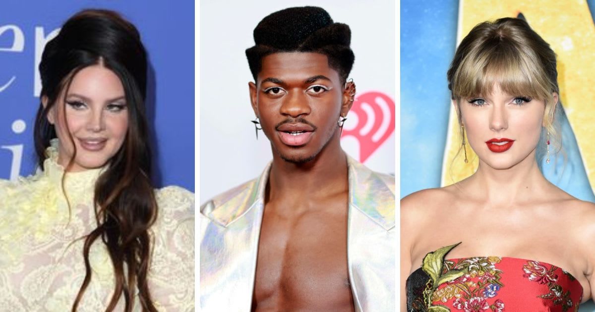 Artists like Lana Del Rey, Lil Nas X and Taylor Swift have achieved success in both pop and country music categories (Getty Images)