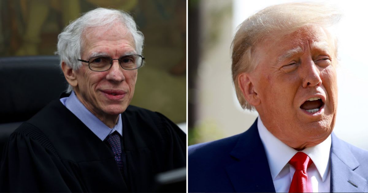 New York Judge Arthur Engoron lambasted former President Donald Trump for his 'refusal to admit error' in his scathing 92-page order in the civil fraud trial on Friday (Getty Images)