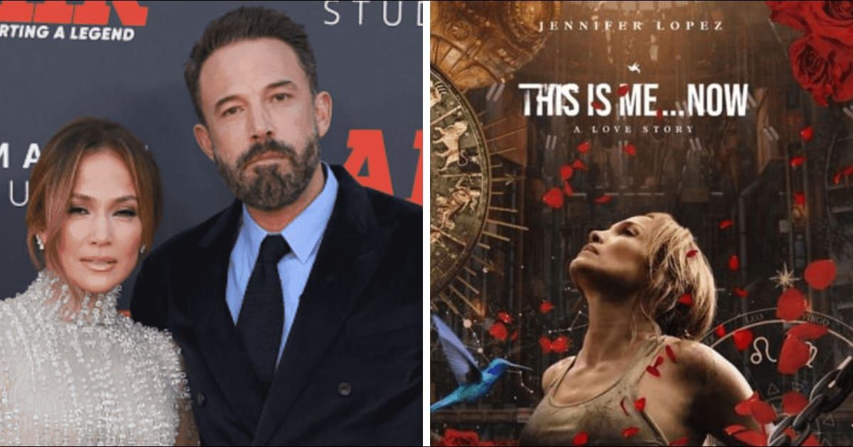 Jennifer Lopez's new film 'This Is Me...Now' is inspired by her romance with Ben Affleck (Getty Images, Youtube/@primevideo)