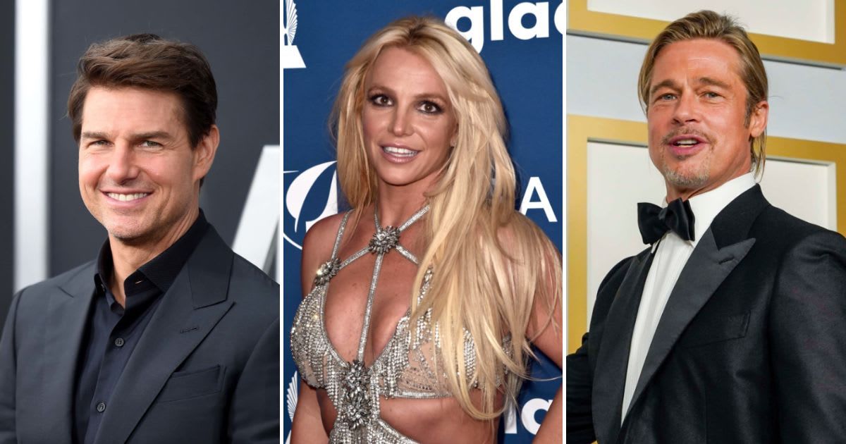 Celebrities like Tom Cruise, Britney Spears, and Brad Pitt sadly are estranged from their children (Getty Images)