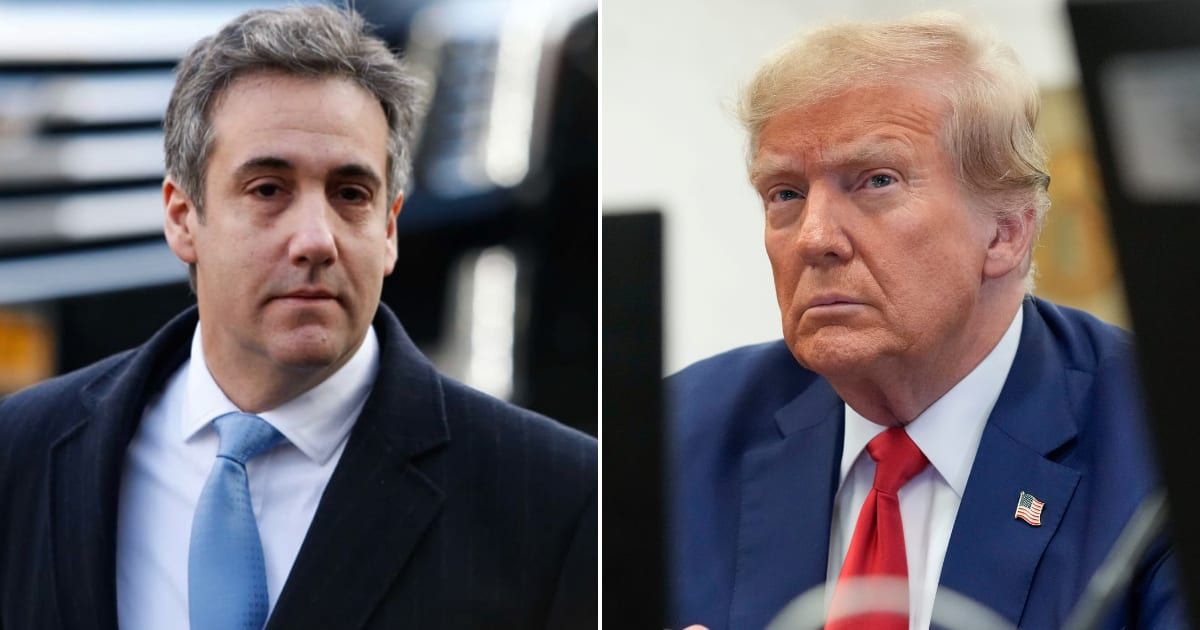 Michael Cohen suggested that his former boss Donald Trump may be forced to liquidate his assets to cover the hefty fines resulting from multiple legal battles (Getty Images)