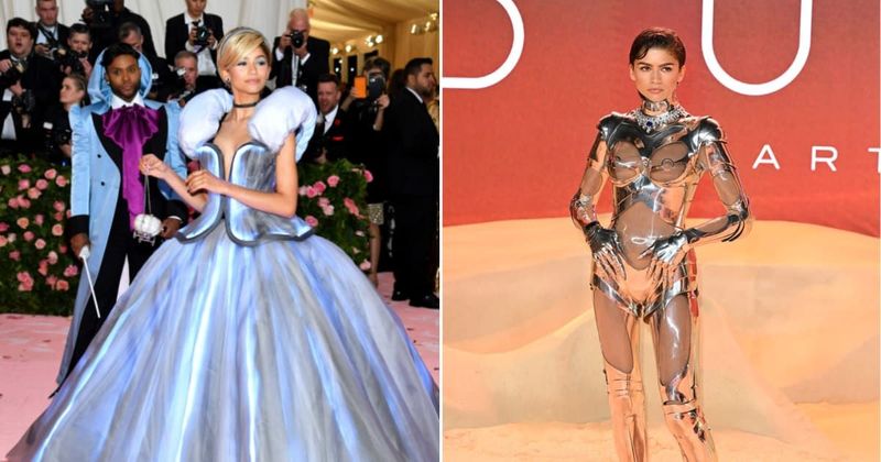 From Disney star to red carpet queen, here's how Zendaya's style has evolved over the years