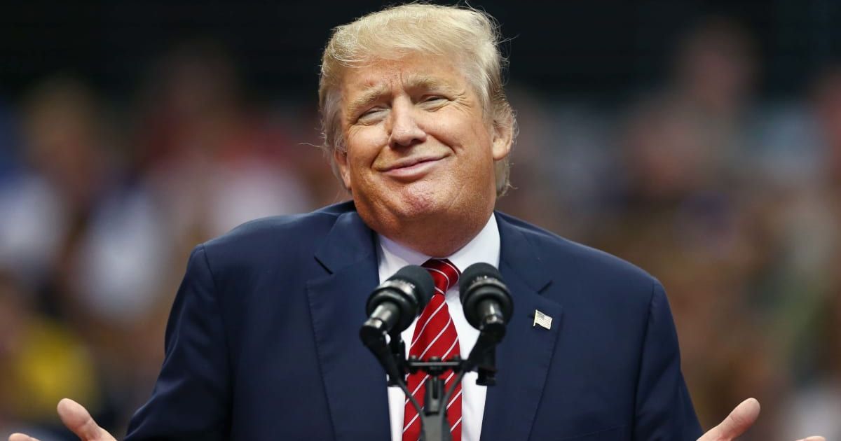 Donald Trump misspoke during an event in Waterford, Michigan on Saturday where he implored his followers to cast their votes on November 27, instead of February 27, in the upcoming state primary (Getty Images)