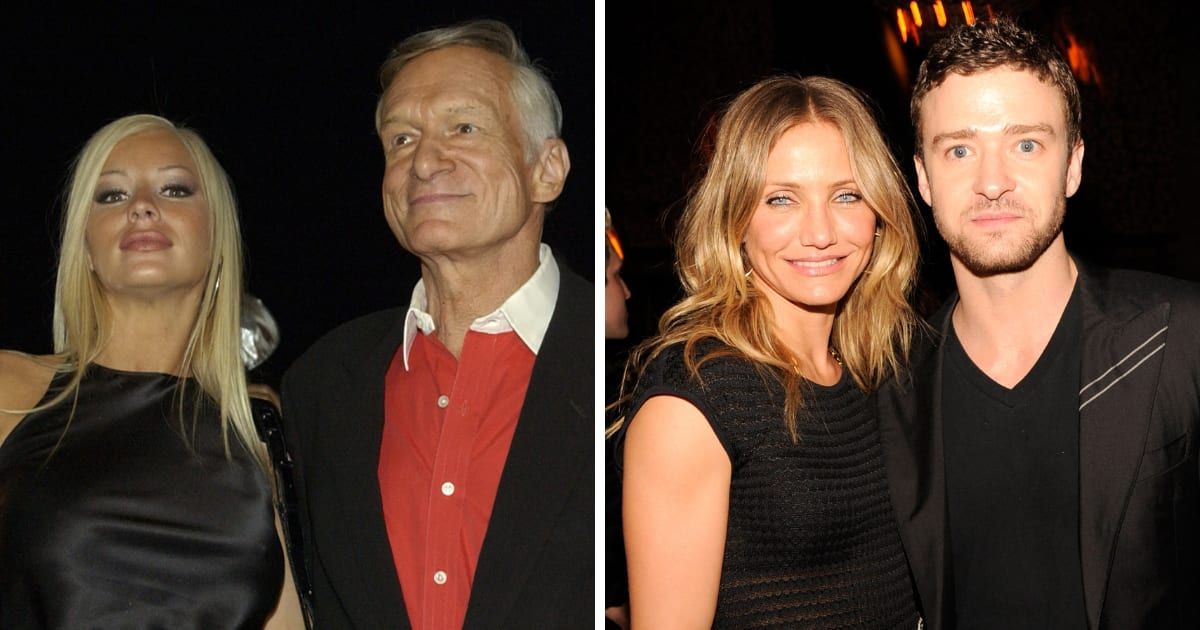 Playboy bunny Zoe Gregory reportedly says Justin Timberlake made out with him while dating Cameron Diaz (Getty Images and Denise Truscello/WireImage)