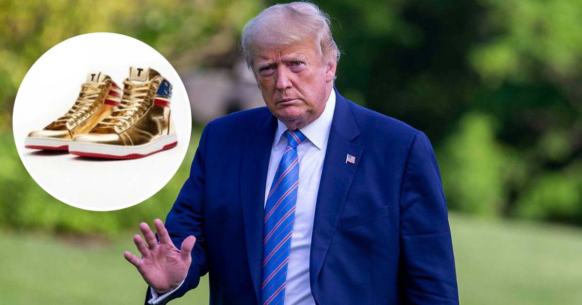 'Traitor Trumper Jumpers': Donald Trump's $400 gold sneakers spark mockery and naming attempts on social media