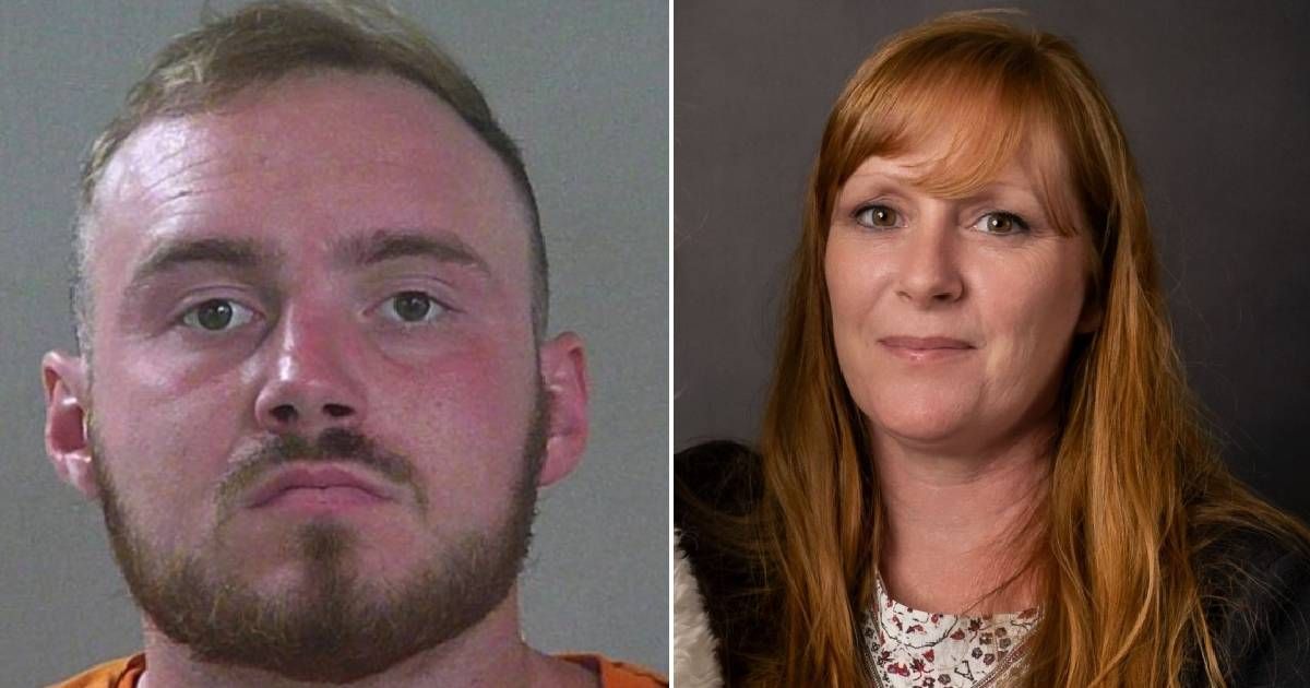 Levi Isaac Davis reportedly 'stabbed and nearly decapitated his mother' Karly Cantrell inside of her home in Middleton, Idaho (Canyon County Jail, West Valley Humane Society)