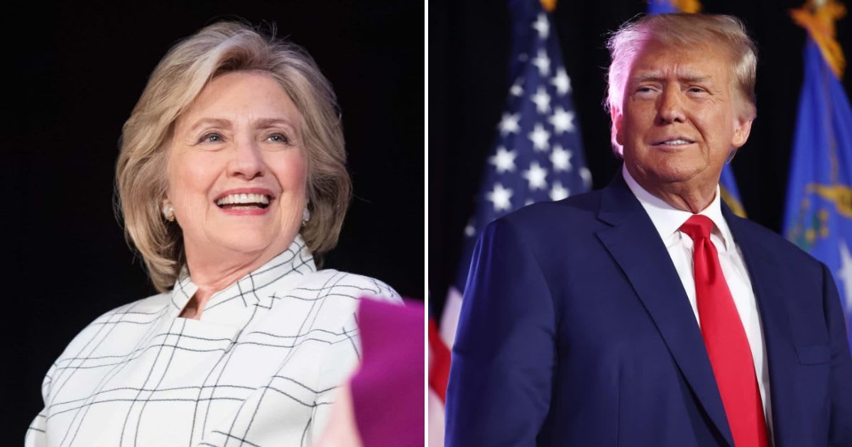 Former Secretary of State Hillary Clinton urged delegates at the Munich Security Conference on Saturday to take Donald Trump's NATO comments 'literally and seriously' (Getty Images)