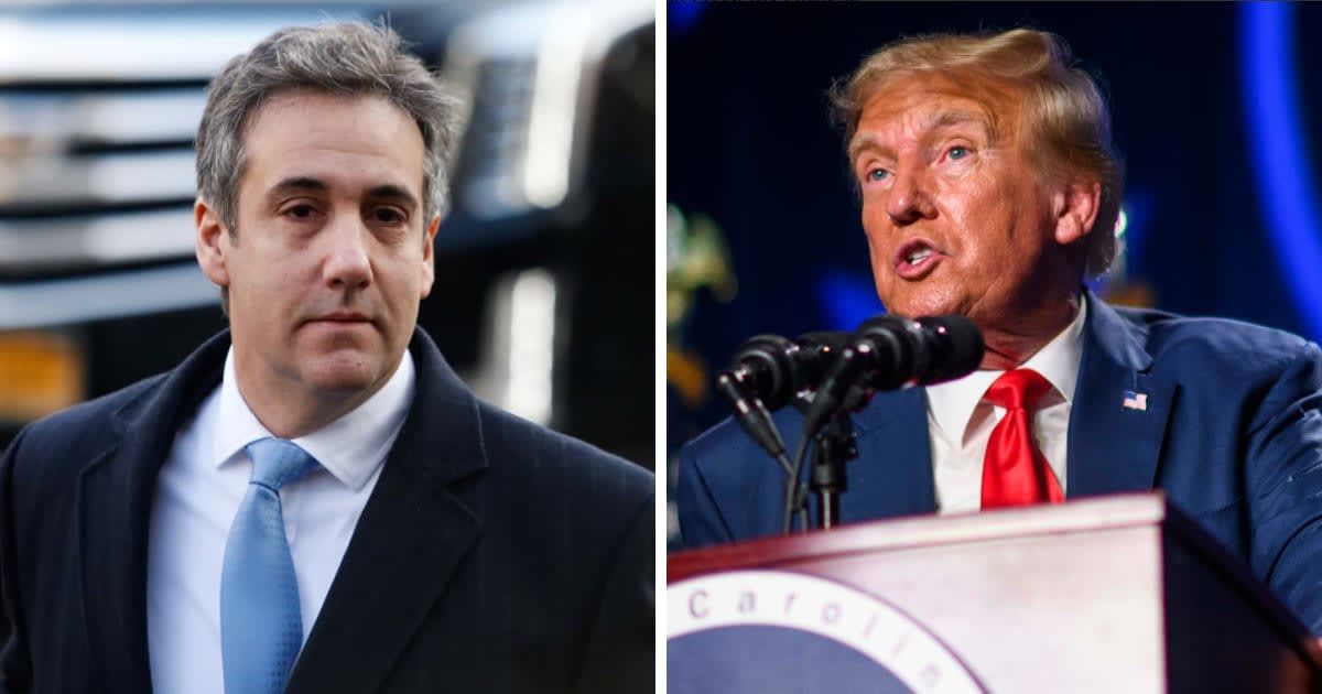 Michael Cohen warned against Donald Trump's presidency after he owes more than $500M in legal penalties and fees (Getty Images, Melissa Sue Gerrits/Getty Images)