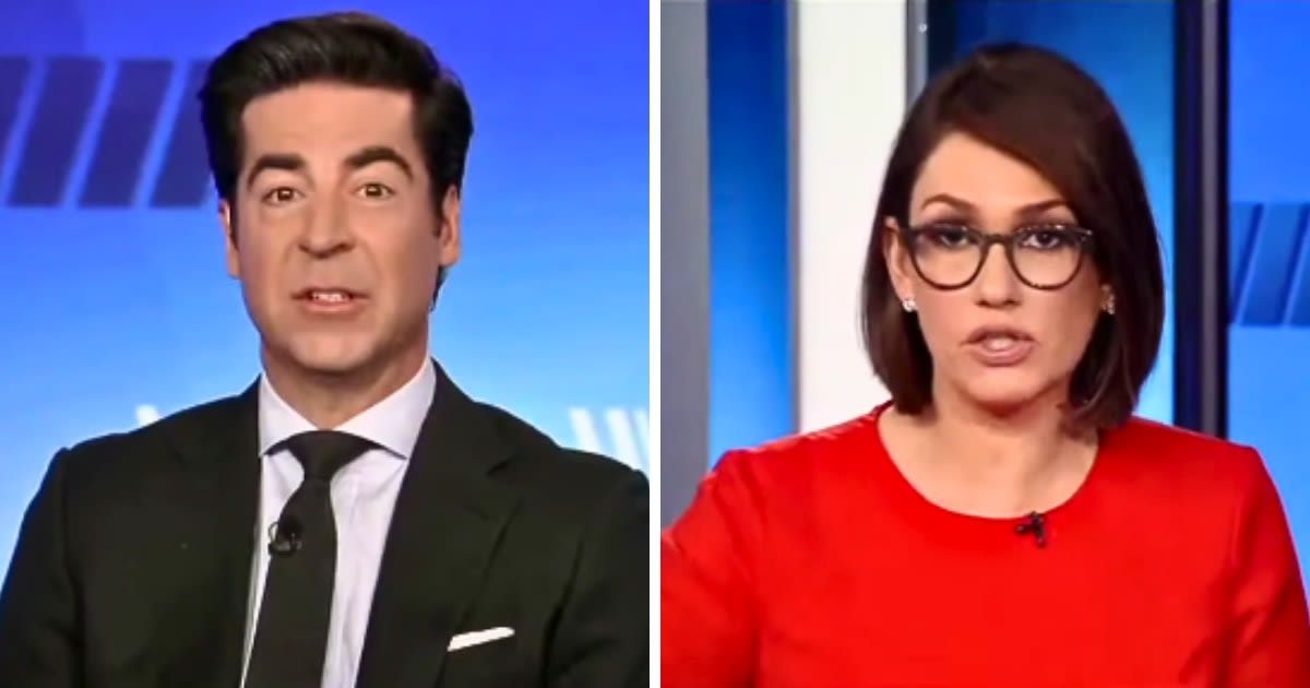 In the latest exchange on a news talk show, political pundits Jessica Tarlov and Jesse Watters sparred over the accountability of prominent political figures (@FoxNews/Youtube) 