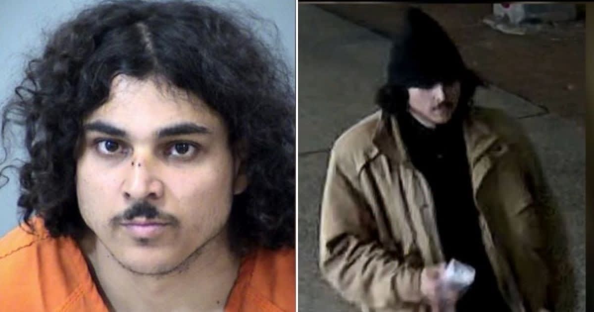 Raad Almansoori was arrested as a suspect in the New York hotel murder (Surprise Police Department, Screenshot/NYPD)