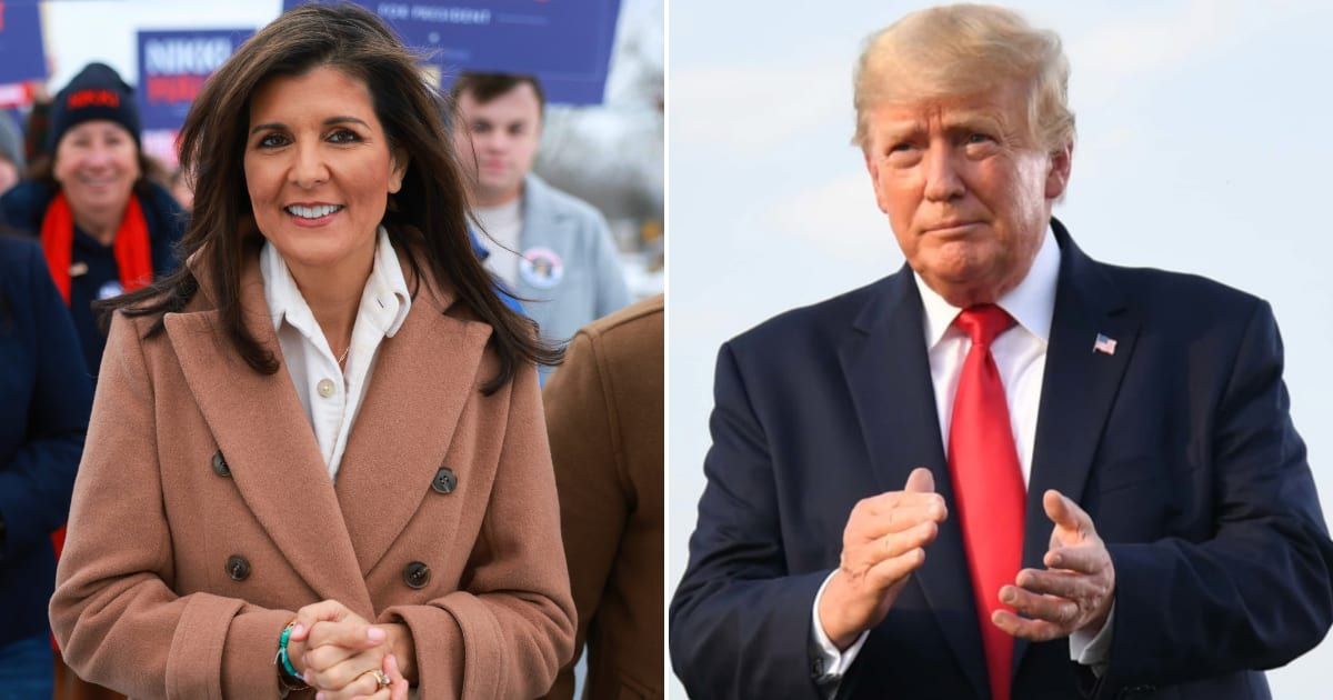 Nikki Haley is determined to stay in the presidential race despite Donald Trump's dominance (Getty Images)