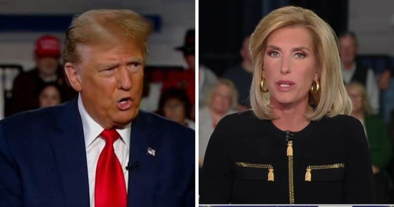 Internet agrees as Laura Ingraham says Donald Trump is 'funny' and asks if he plans to use it in campaign