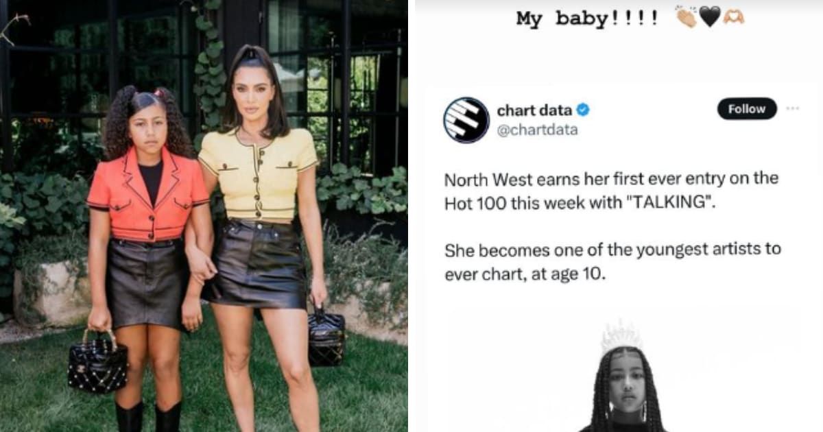 Kim Kardashian has praised North West (Instagram/ @kimkardashian)