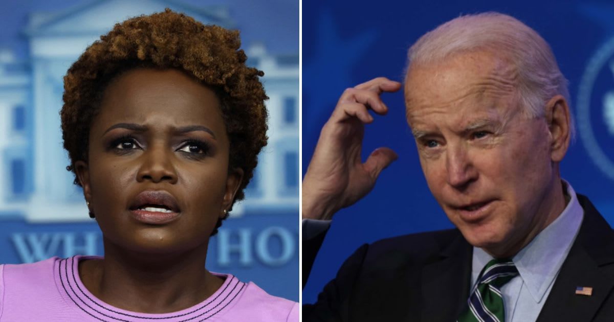 White House Press Secretary Karine Jean-Pierre doesn't like to answer questions about President Joe Biden’s age (Getty Images)