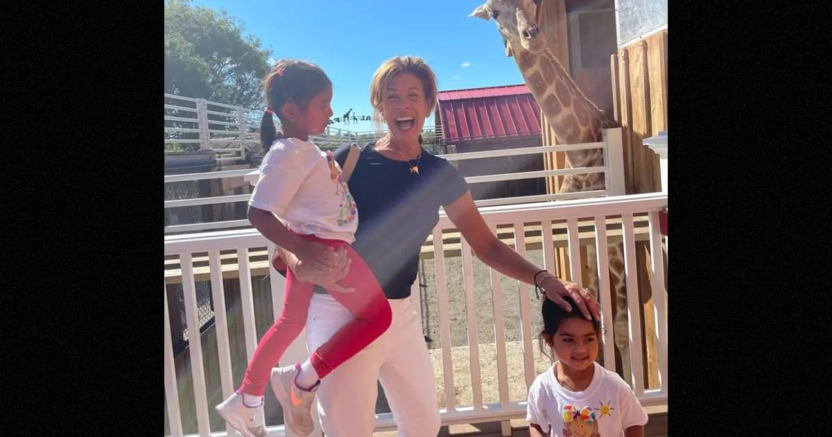 Hoda Kotb is mother to daughters Haley, seven, and Hope, four, whom she and her ex-fiance Joel Schiffman adopted (@hodakotb/Instagram)