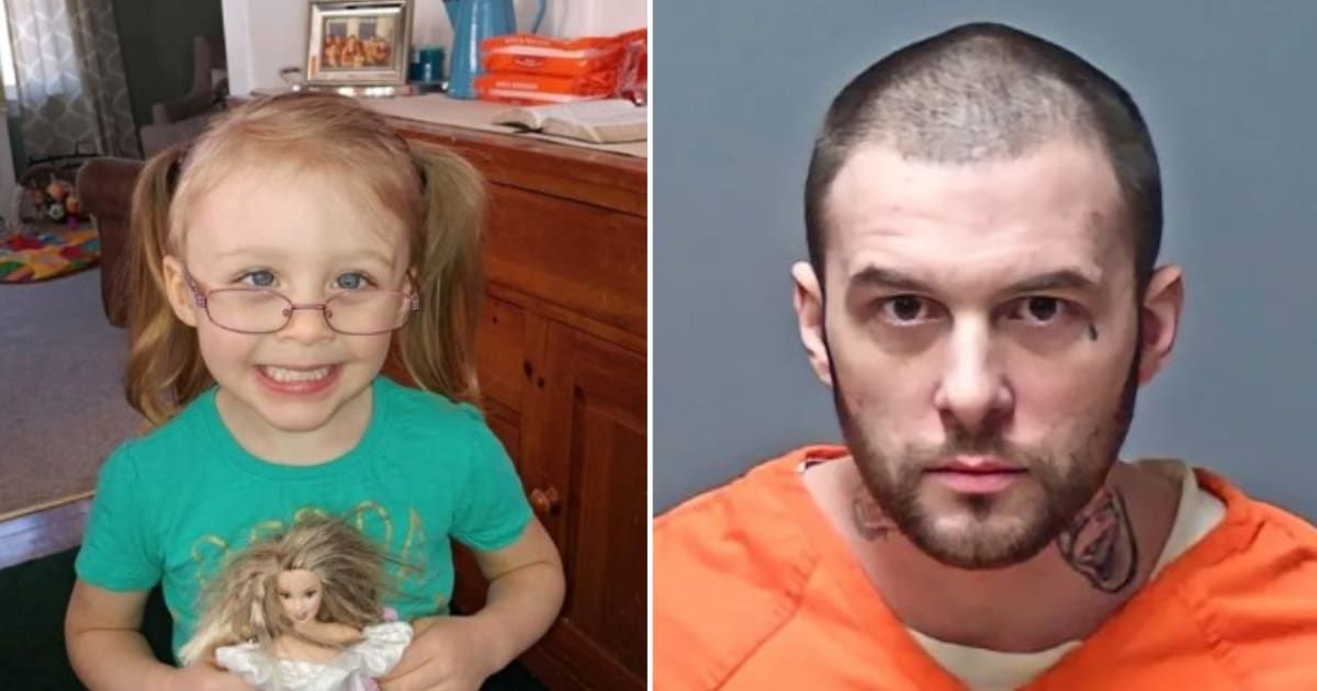 Adam Montgomery has been convicted of second-degree murder for the death of his 5-year-old daughter Harmony (New Hampshire Police Department, Crys Renee Sorey/ Facebook)