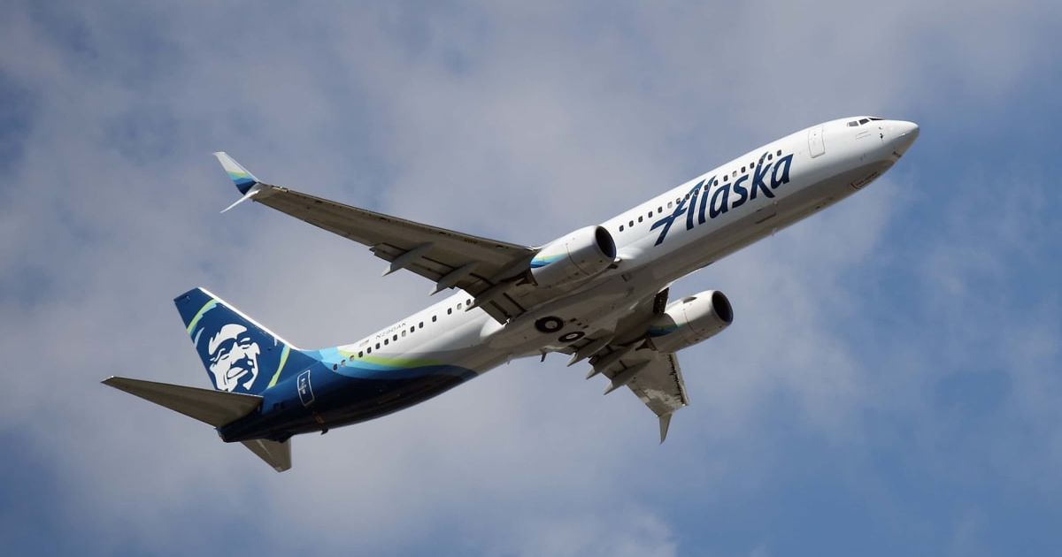 The altercation occurred on board the Alaska Airlines flight as it was traveling from Seattle to Las Vegas on Jan 24, 2024 (Getty Images)