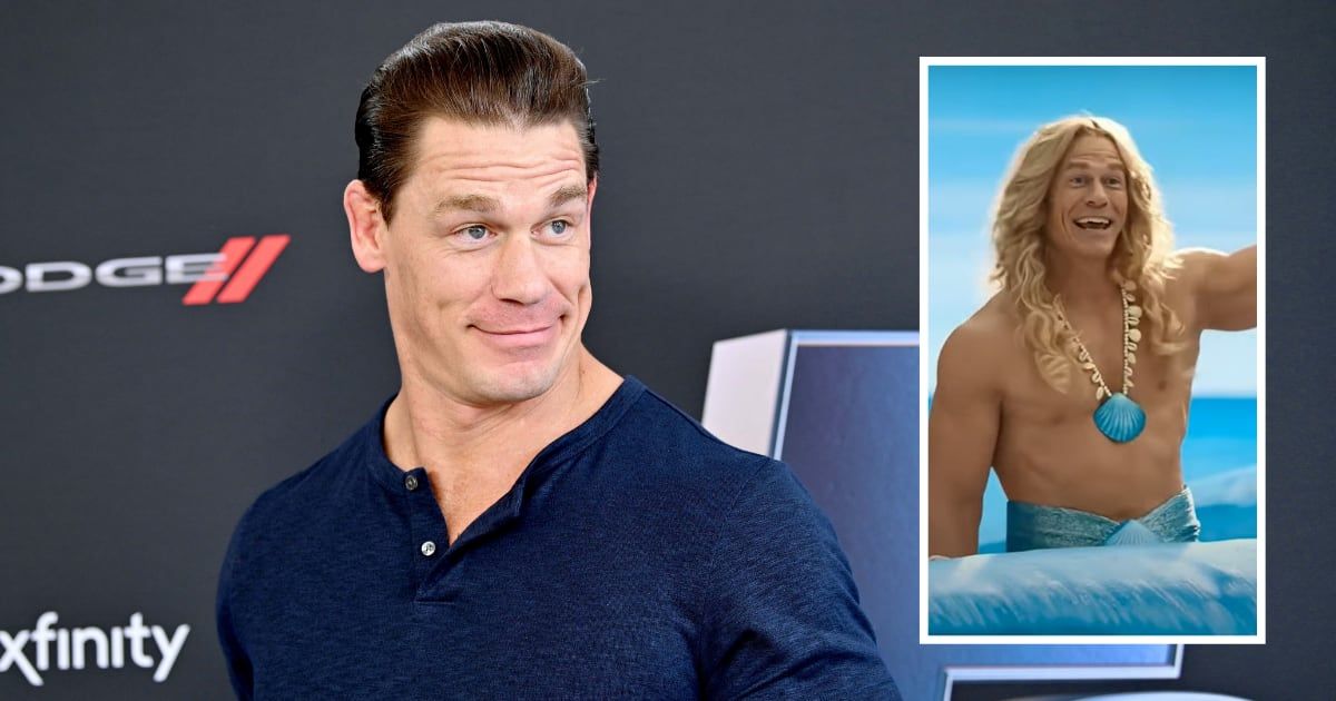 John Cena said he took the opportunity to appear in 'Barbie' as a challenge and a chance to show his versatility (Getty Images, Warner Bros. Pictures)