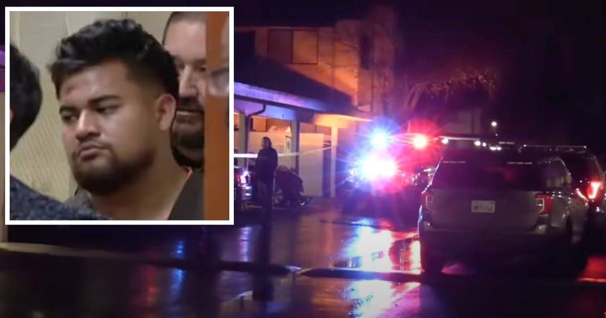 Sergio Colin-Gomez allegedly accused the victim's mother of cheating on him (KTVU video screengrab)