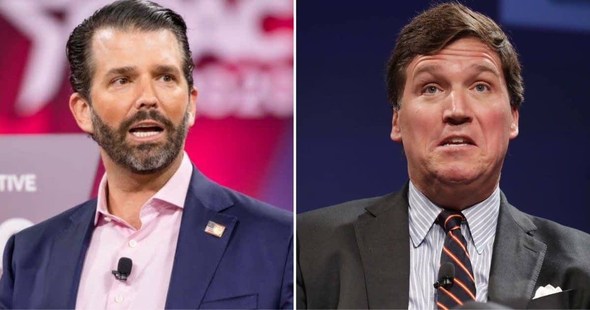 Trump Jr stated that his father 'probably mentioned a couple that are potentials' for vice president (Getty Images)